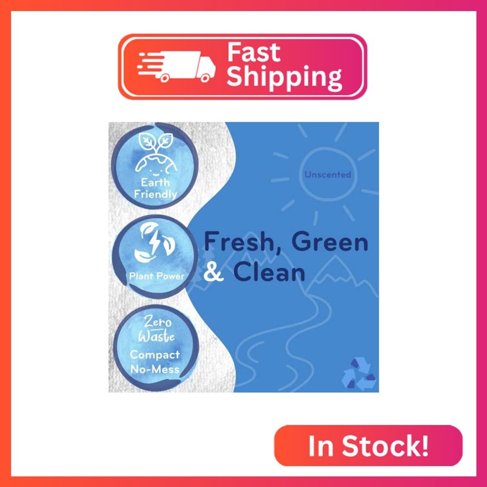 Eco-Gals Eco-Squares laundry detergent sheets with zero waste dry soap technolog