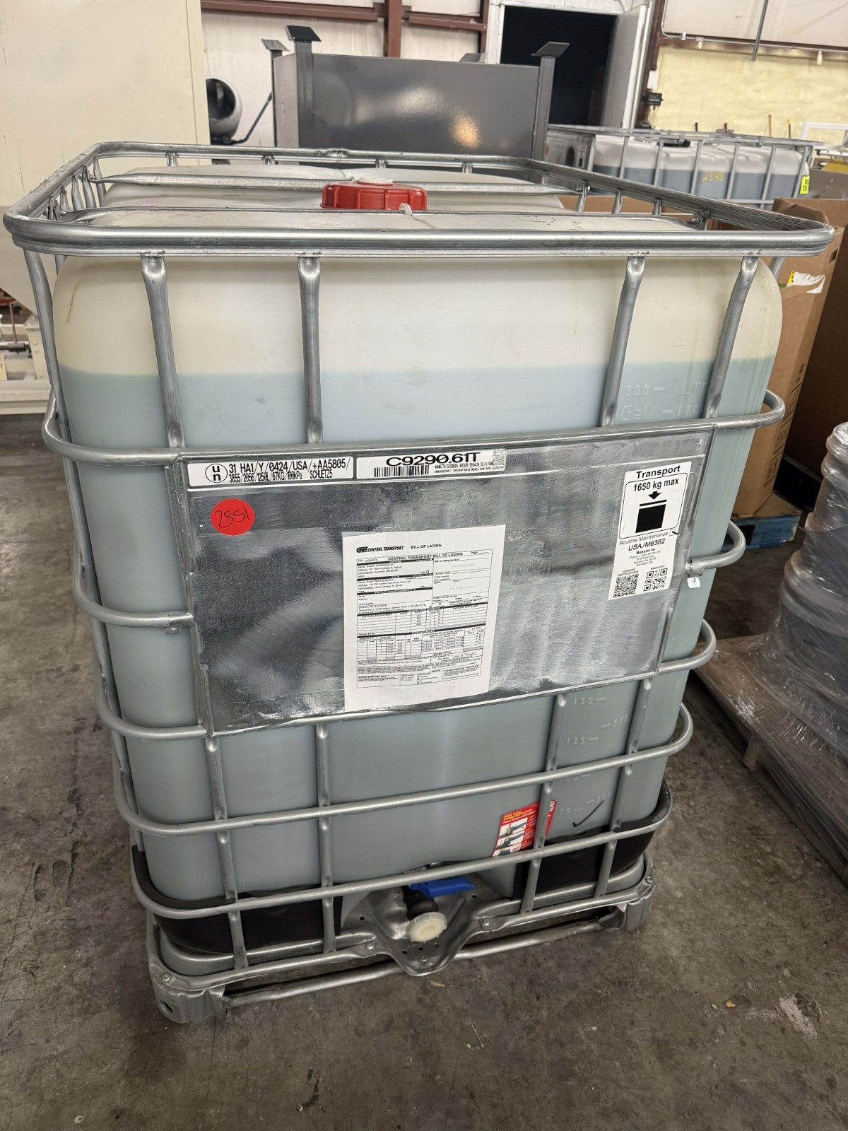 (READ DESCRIPTION) 330 Gal Tote Of Detergent