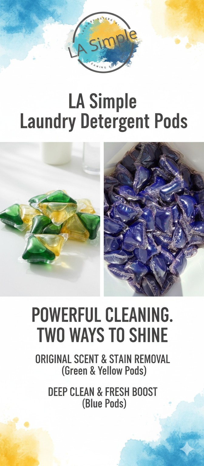 Blue Stain-Lifter Laundry PACs BULK Approx. 500 CT. Case