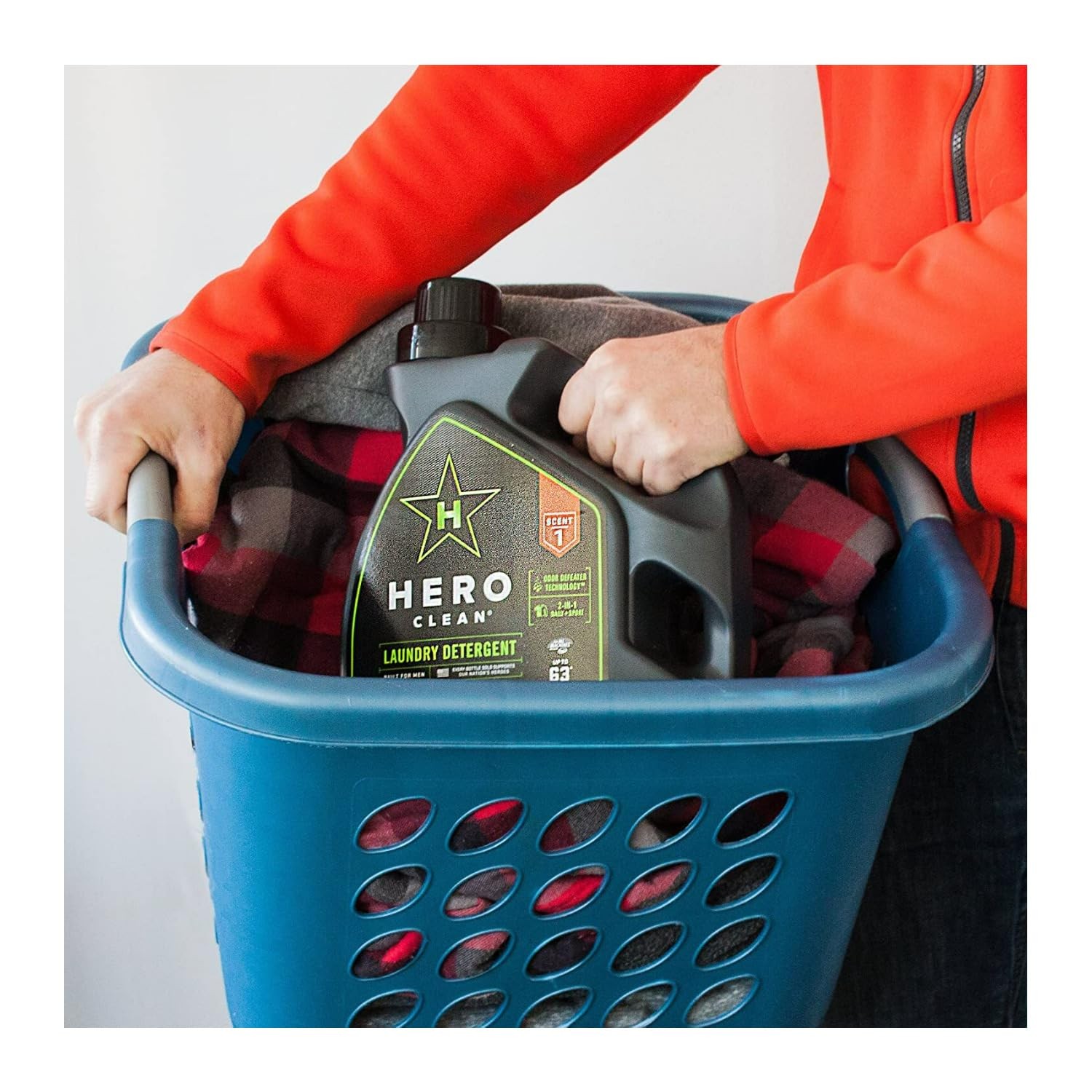 Liquid Laundry Detergent – 5 in 1 Sport + Everyday with World-Class Odor Control