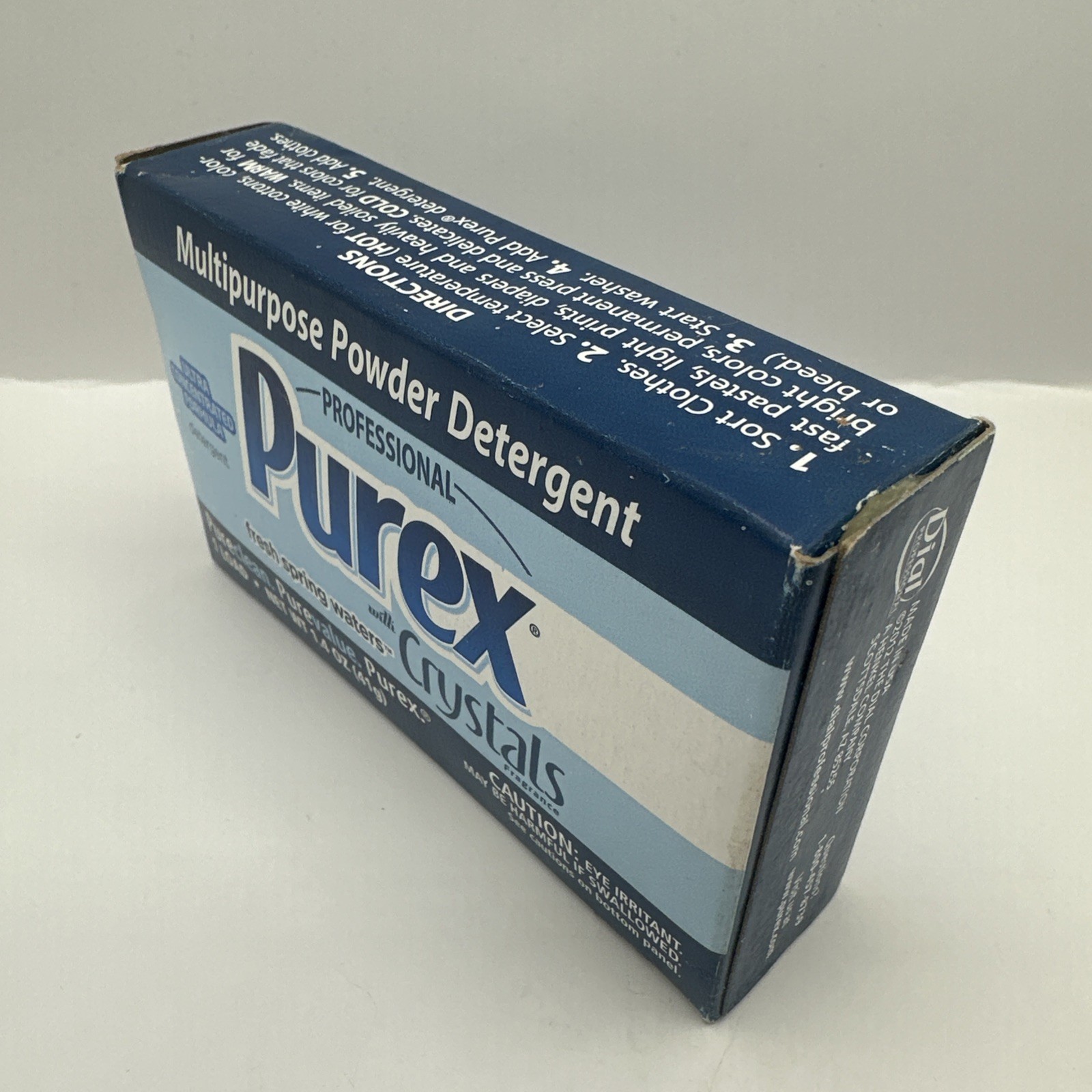 Purex Multipurpose Powder Detergent Fresh Spring Waters 1 Box 1 Load New