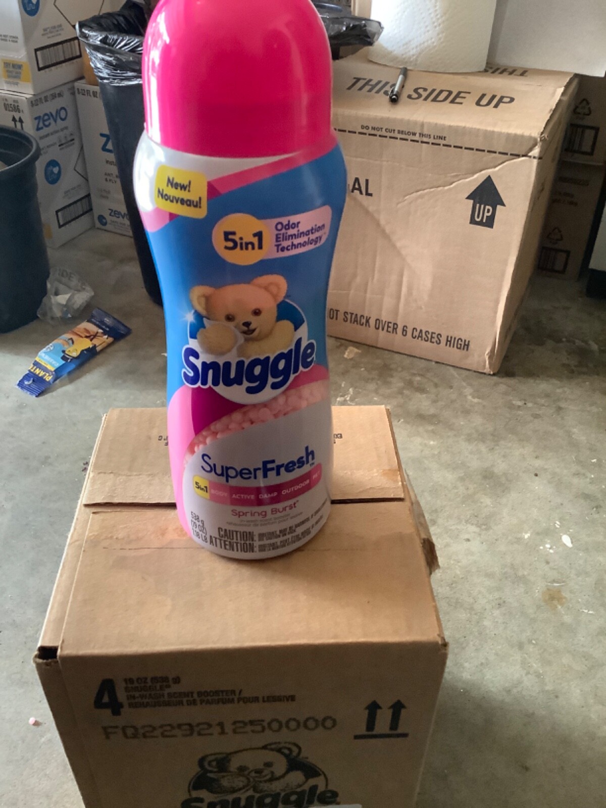 snuggle super fresh 4 pack 19oz bottles Spring Burst