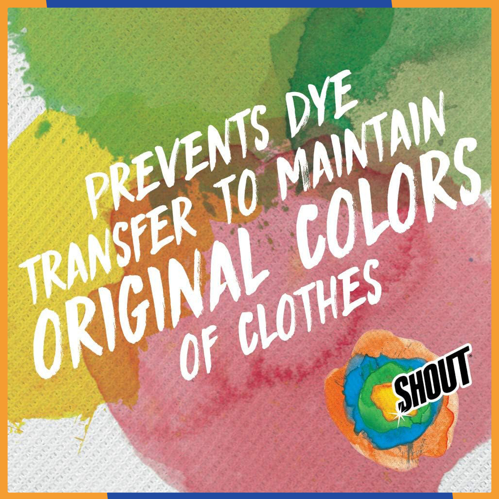 Shout Color Catcher Dye Trapping Sheets 72 Count Laundry Detergent Safe Pack of2