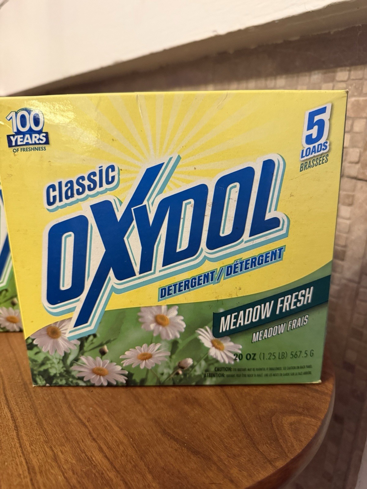 (2) Classic Oxydol Meadow Fresh Laundry Detergent Powder – 5 Loads ea 20 oz 1.25