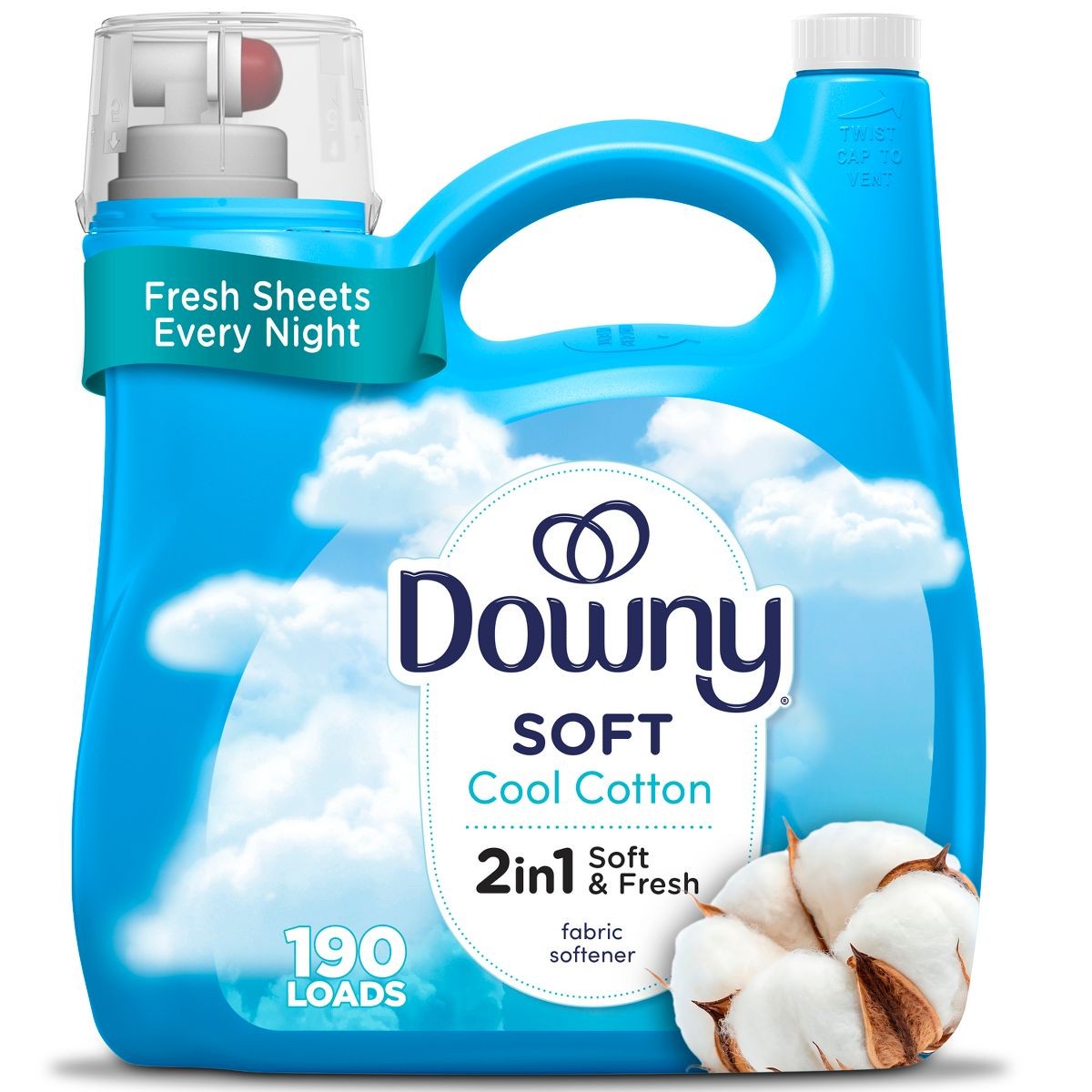 Cool Cotton Ultra HE Compatible Liquid Fabric Softener