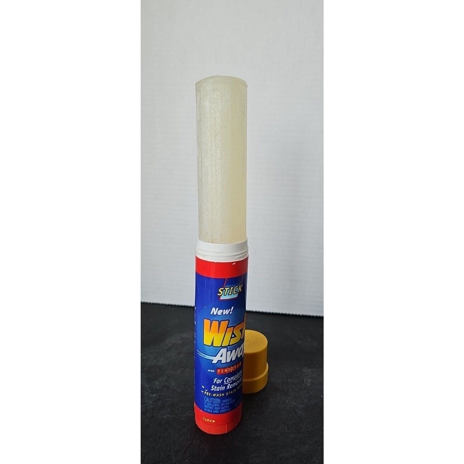 Wisk Away Laundry Stain Remover Pre Treatment Penetron Discontinued Stick VTG