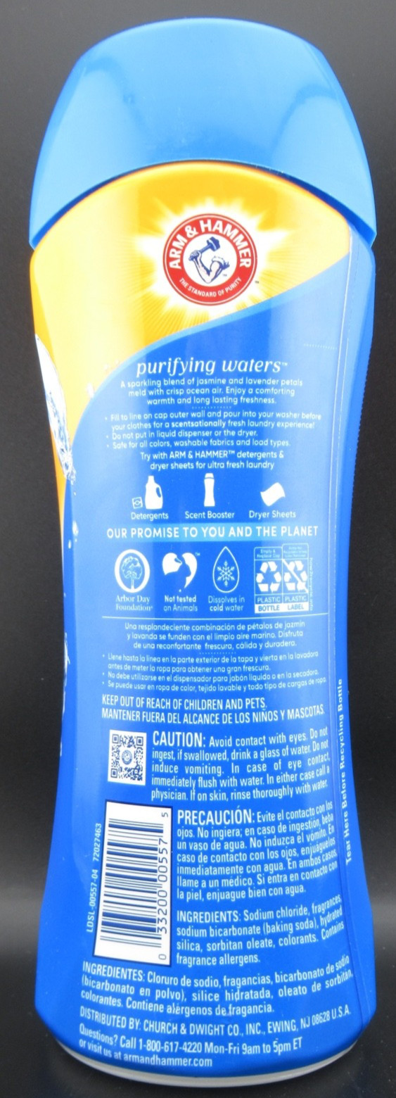 Arm & Hammer Clean Scentsations Laundry In-Wash Scent Booster Purifying Waters