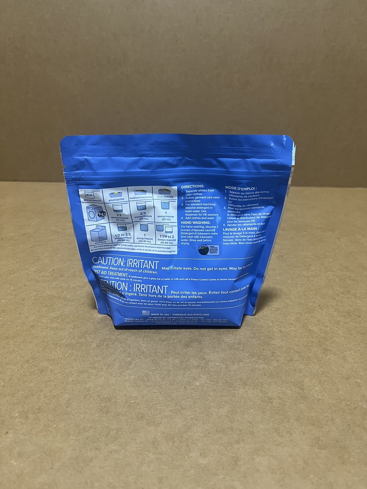 norwex laundry detergent ultra-concentrated