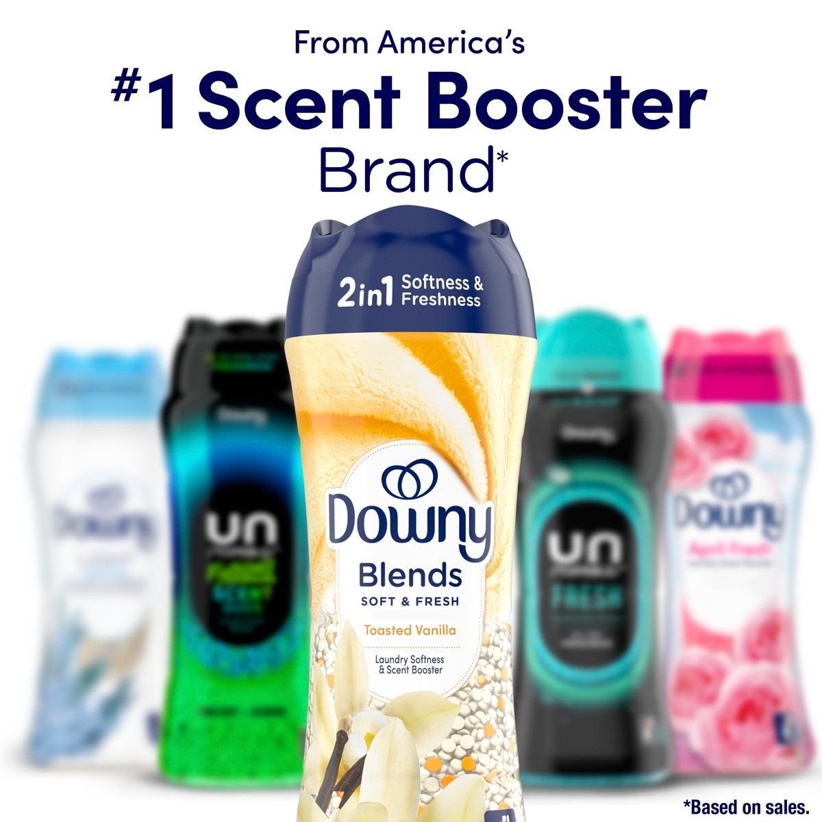 Downy Blends Soft & Fresh In-Wash Scent Booster – Toasted Laundry Bead – 32.2oz