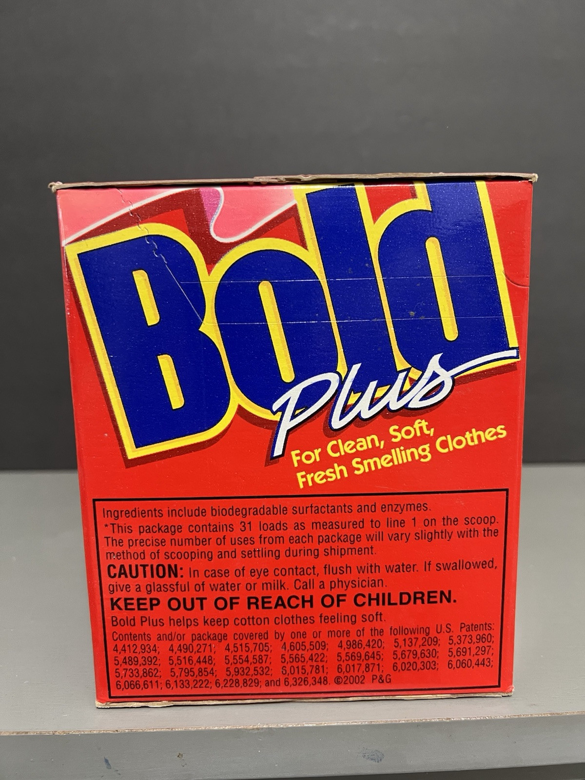 Bold Plus Powder Laundry Detergent 80 Oz / 5 Pounds 31 loads