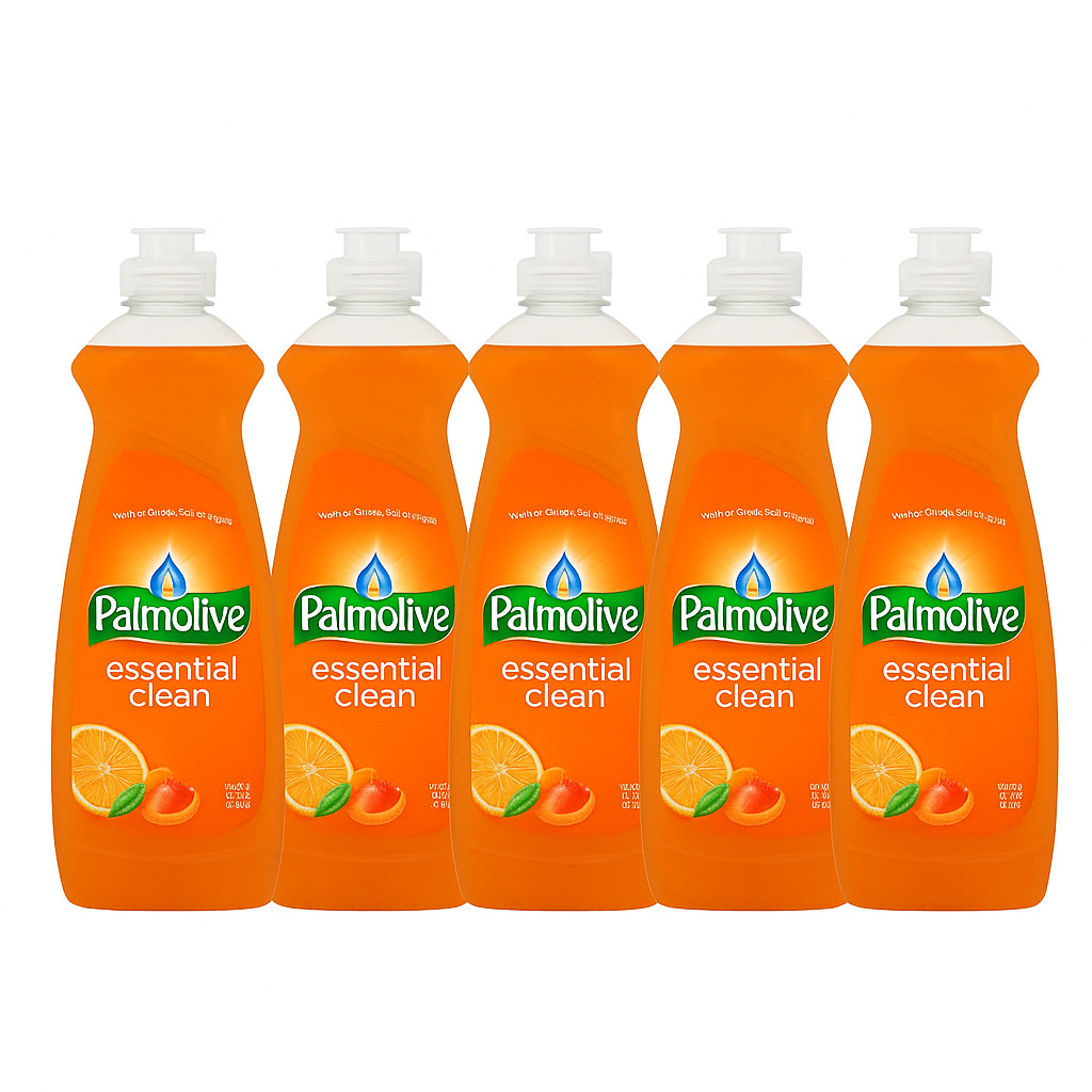 X5 Palmolive Dishwashing Liquid Essential Clean Orange 12.6oz Pack of 5