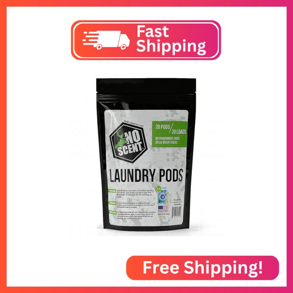 No Scent Laundry Pods: 20 Count