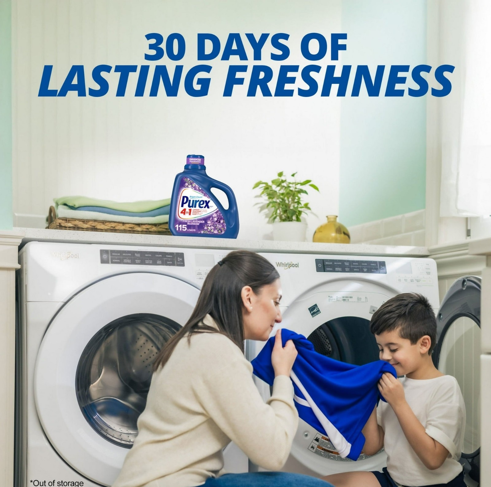 Purex Liquid Laundry Detergent, Lavender Blossom, 150 oz, 115 Loads