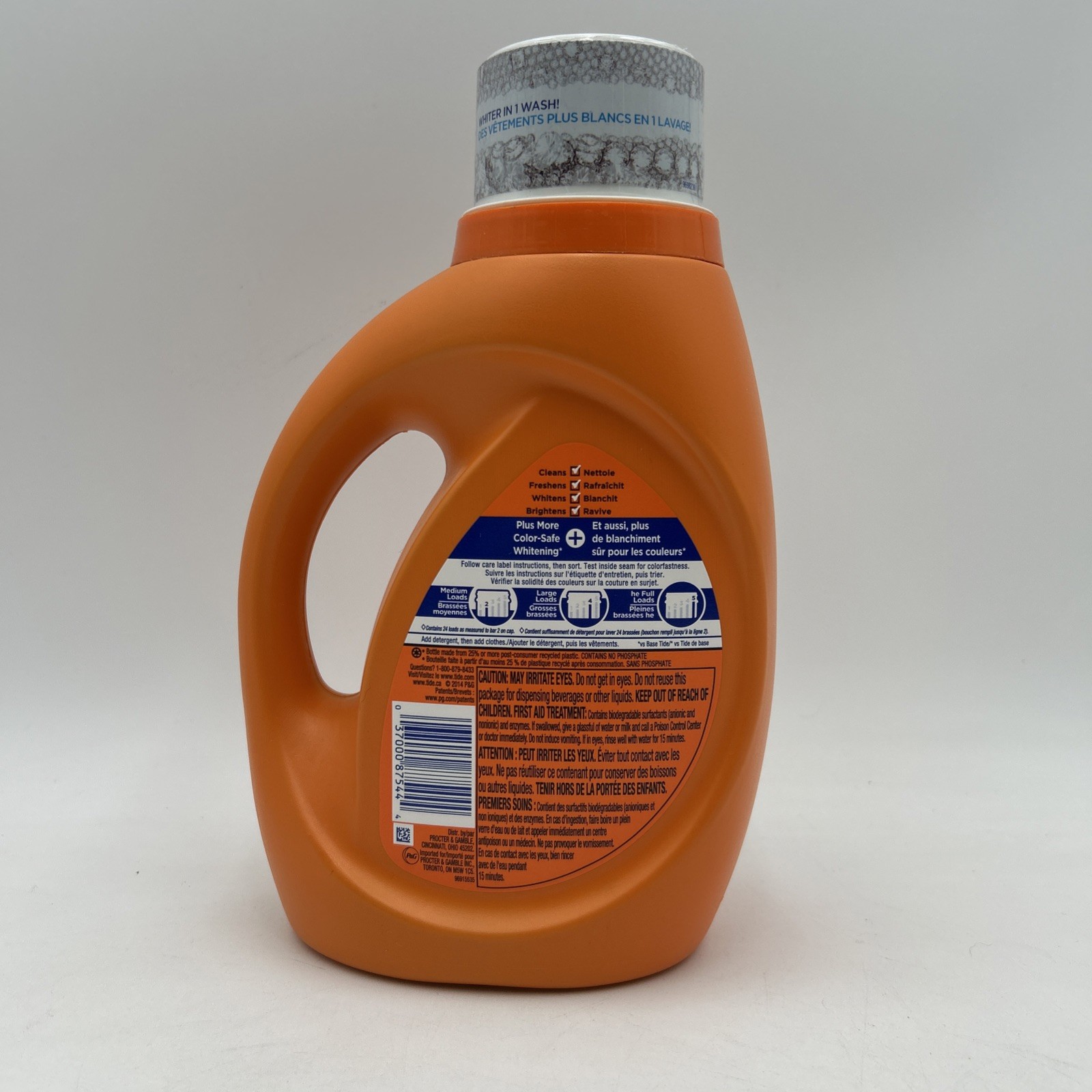 Tide Plus Bleach Alternative Laundry Detergent Original – 46 Fl Oz