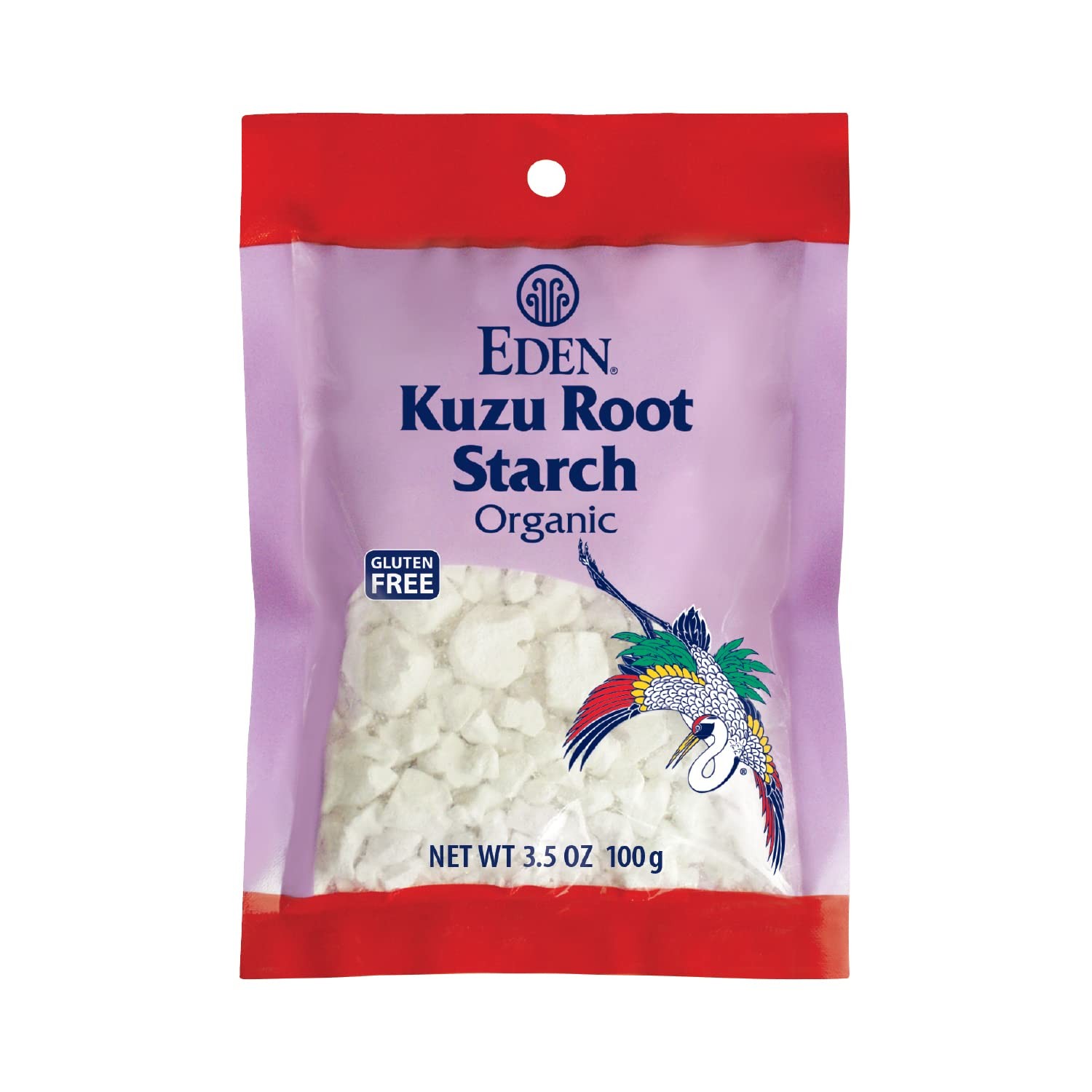 Eden Organic Wild Kuzu Root Starch, Kudzu 3.5 Ounce (Pack of 1), No Color