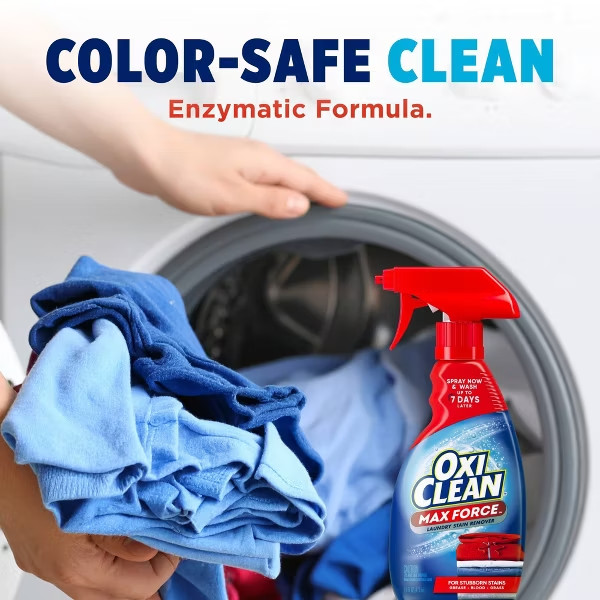 OxiClean MaxForce Laundry Stain Remover Spray – 12 fl oz: Phosphate-Free