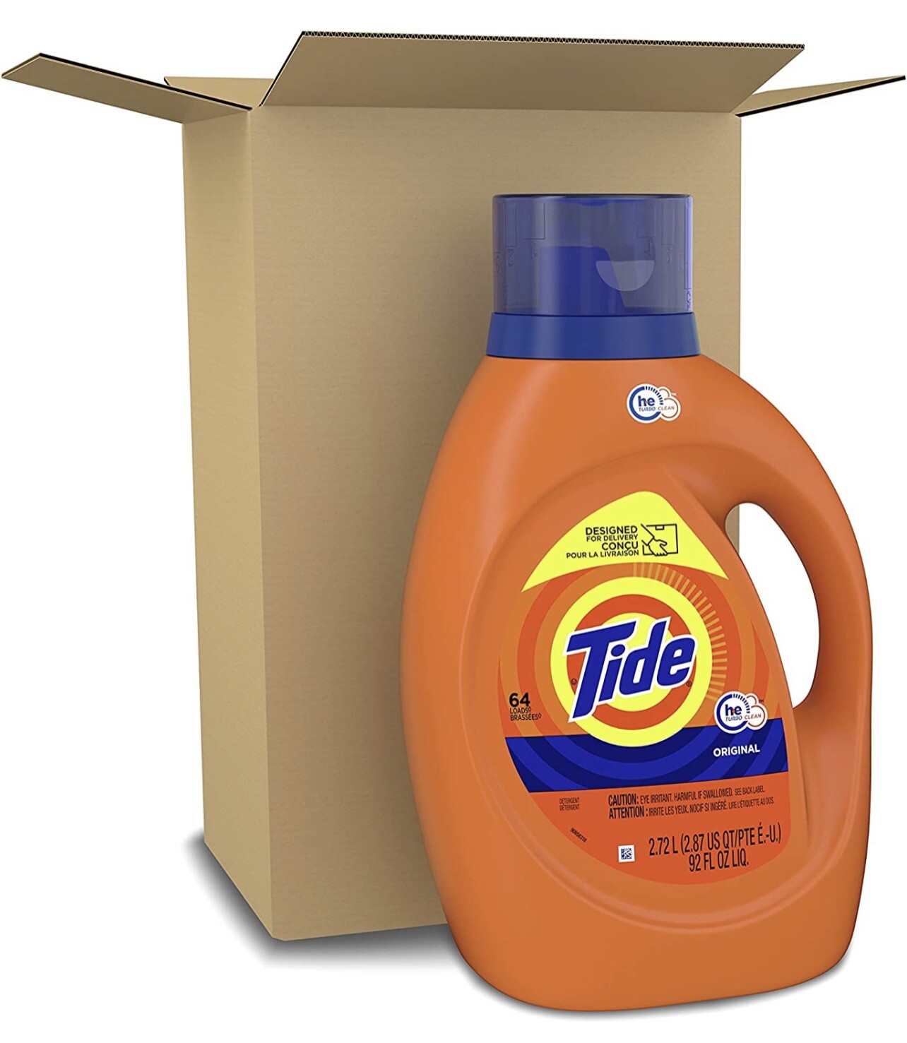 Tide Laundry Detergent Liquid Soap High Efficiency He Original Scent 64 Loads