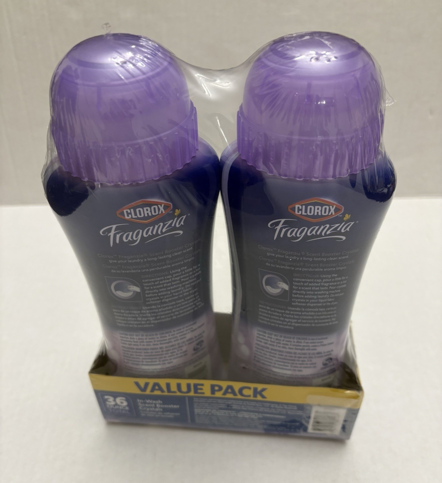 Clorox Fraganzia In Wash Scent Booster Crystals Lavender w/ Eucalyptus 2 Pack