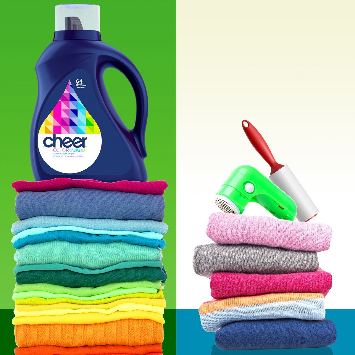 Cheer Original HE Liquid Laundry Detergent 107 Loads – 141 fl oz