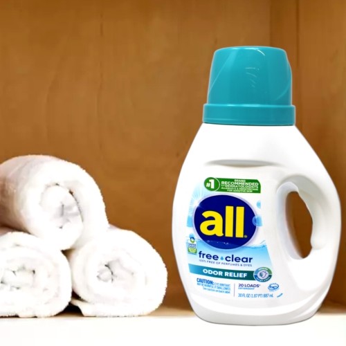 All Free Clear Odor Relief Liquid Laundry Detergent 30 oz 2 Pack