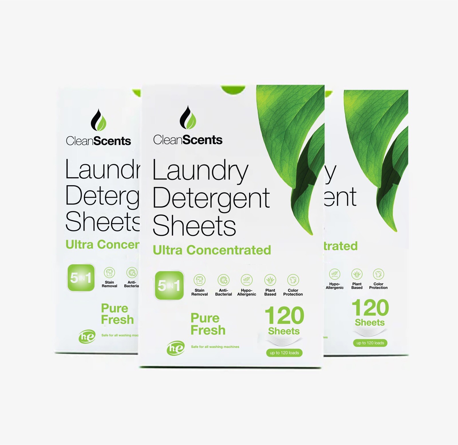 CleanScents detergent sheets