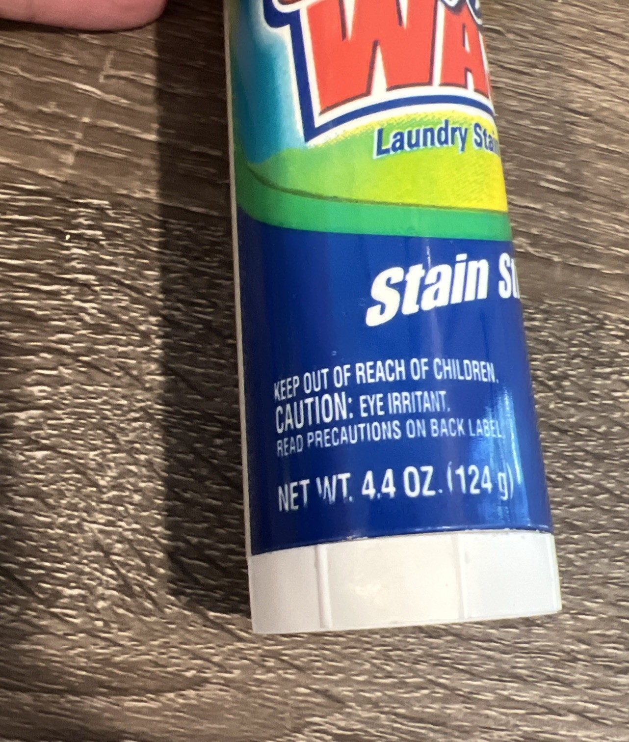 SPRAY ‘N WASH LAUNDRY STAIN REMOVER STAIN STICK 4.4 OZ 80% FULL