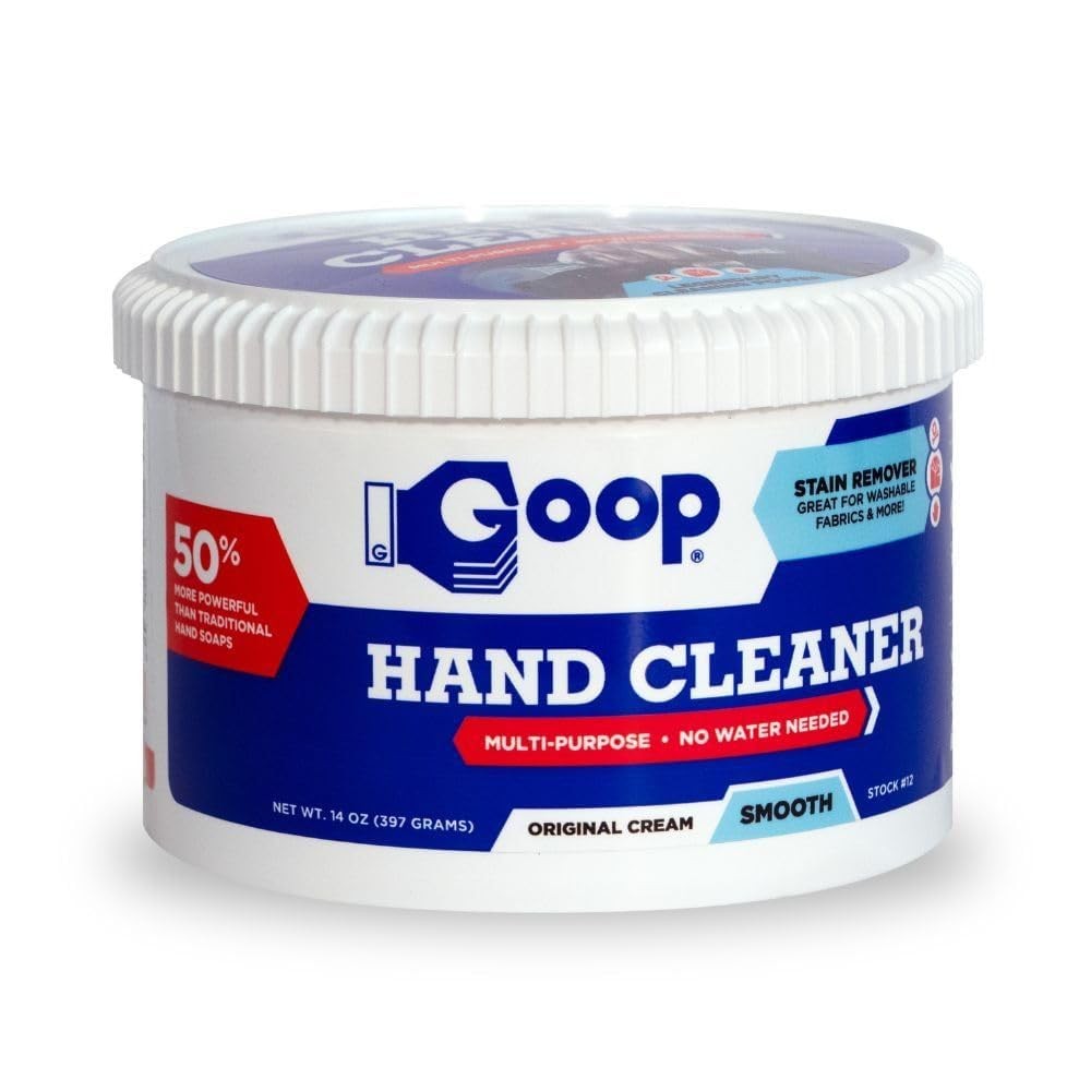 GOOP Multi-Purpose Hand Cleaner- Waterless 14 Ounce (Pack of 1), color