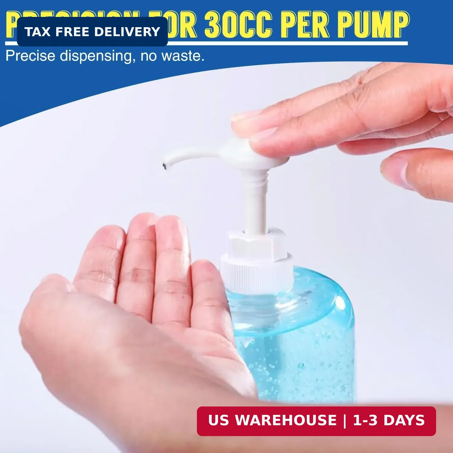 2 Pack 5 Gallon Pump Dispenser 38-400 1 oz Dispenser Pump for Large Gallon Bucke