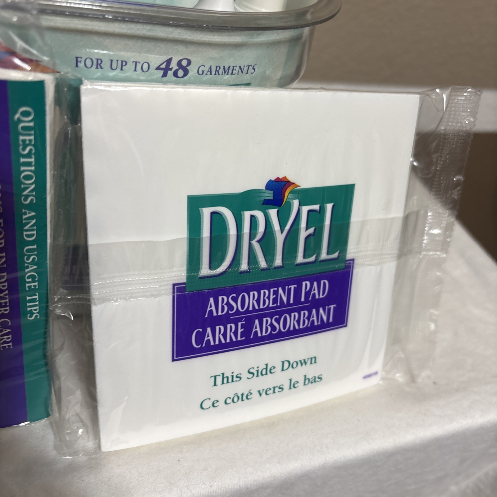 Dryel At Home Dry Cleaner Only Fabric Care in Your Dryer 12 loads 48 Garments