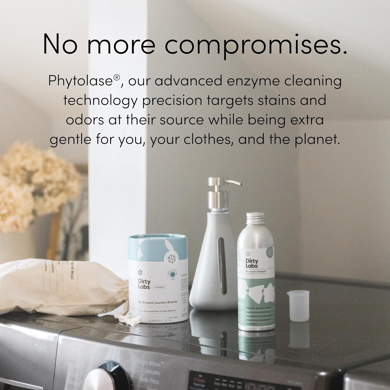 Scent Free | Enzyme Laundry Booster | 48 Loads 1 lb | Hyper Concentrated | H…
