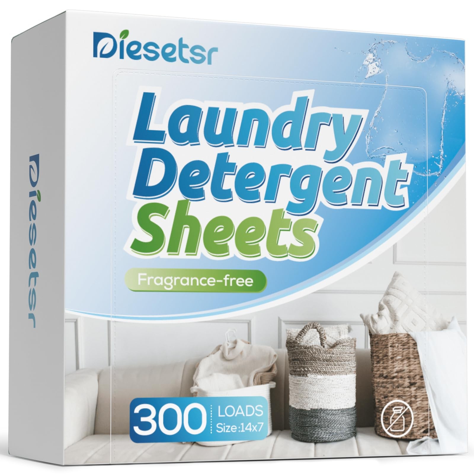 Laundry Detergent Sheets 300 Loads Diesetsr Laundry Sheet ECOfriendly Travel …