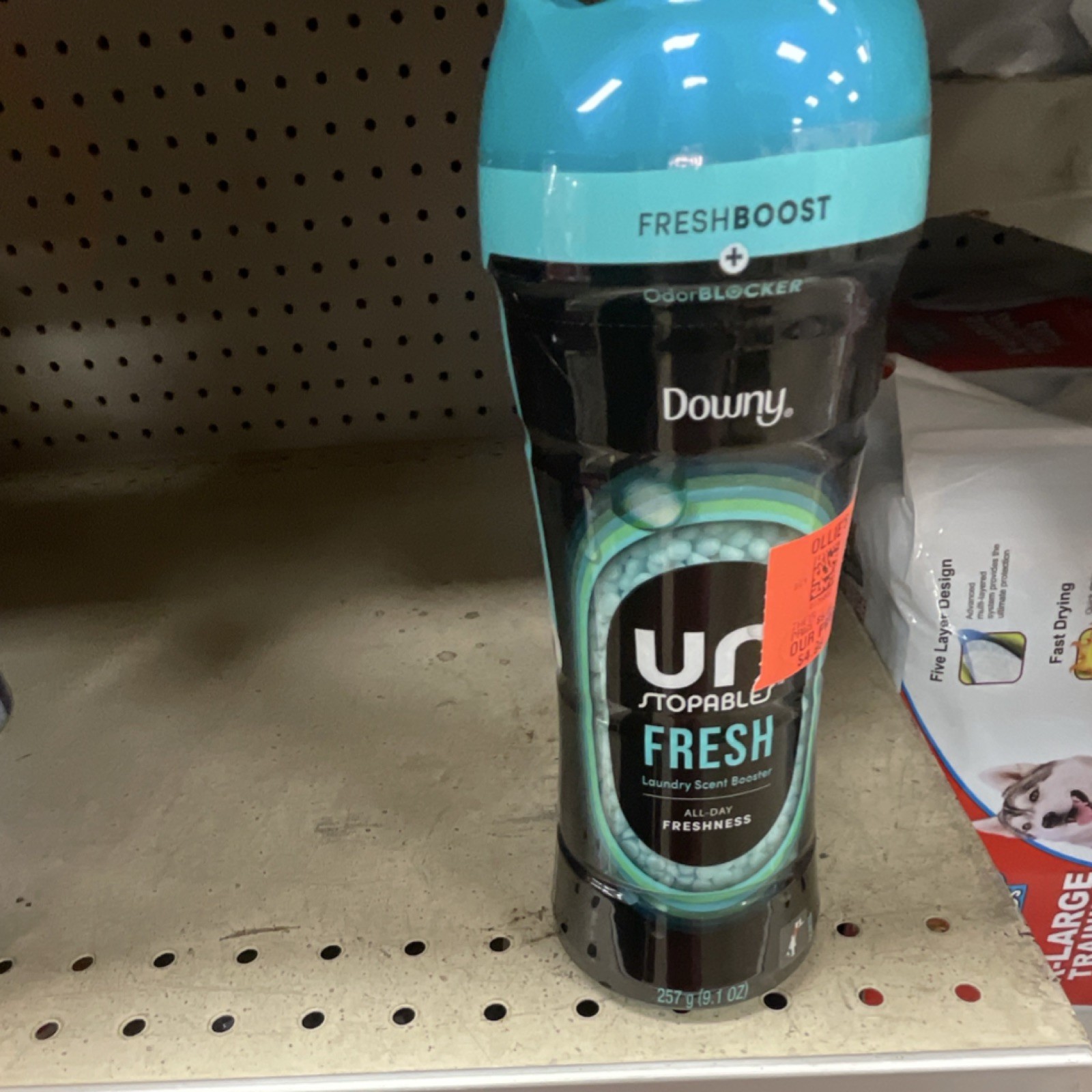 Downy Unstopables Fresh Laundry Beads Odor Blocker Granules 257g