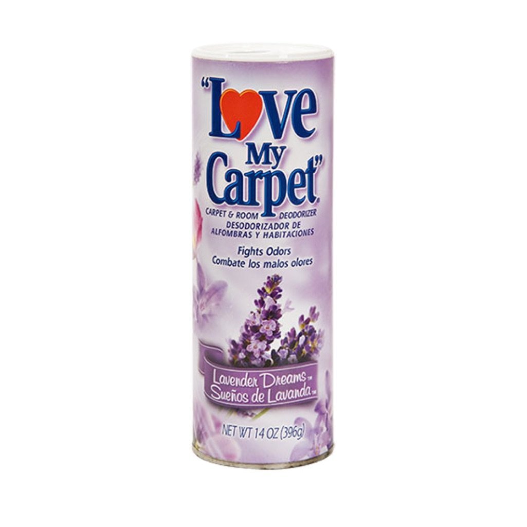Love My Carpet 2 Pack Lavender Dreams 2 in 1 Carpet Deodorizer 14 oz