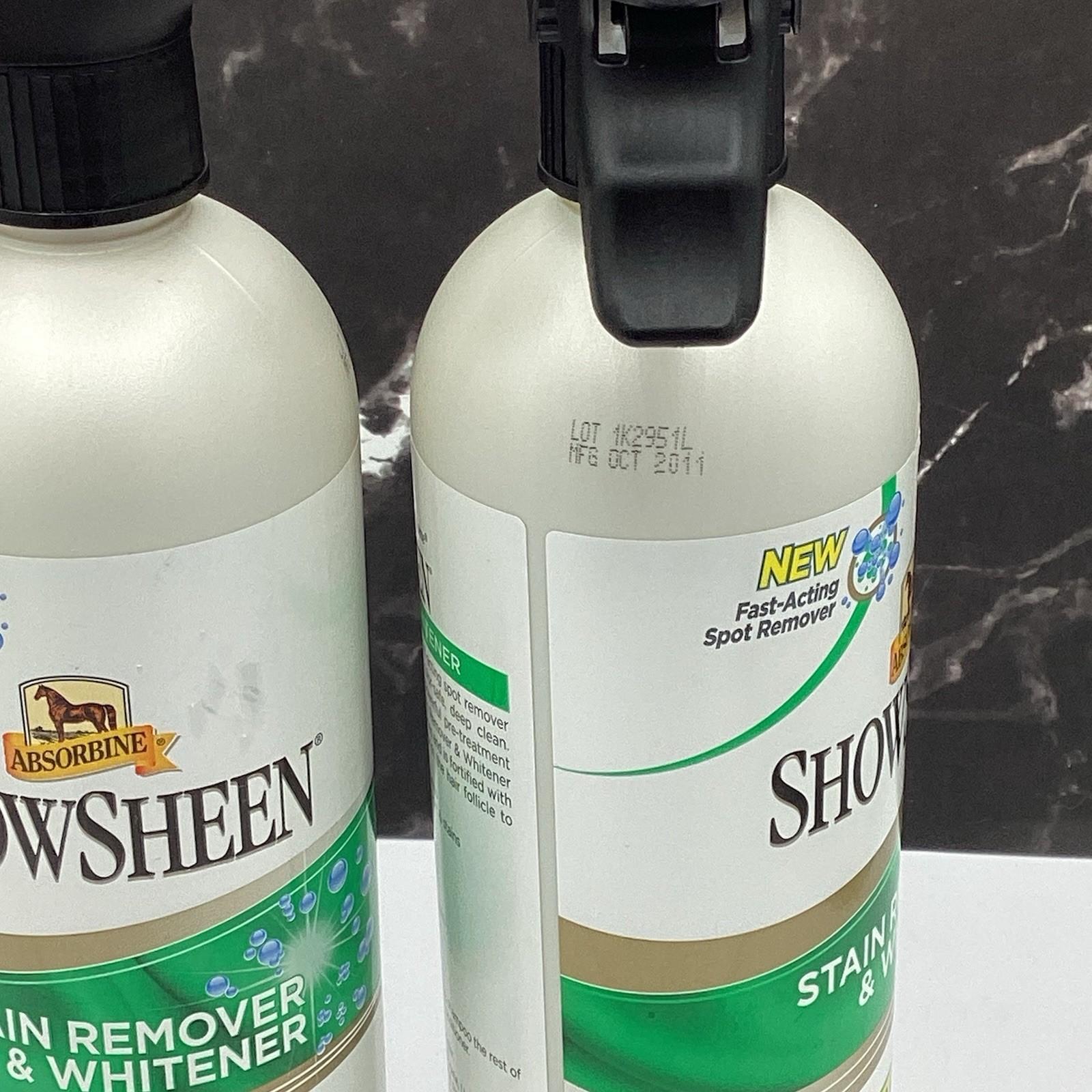 (2 Pack) ShowSheen Stain Remover & Whitener for Horses 20 Oz By Absorbine