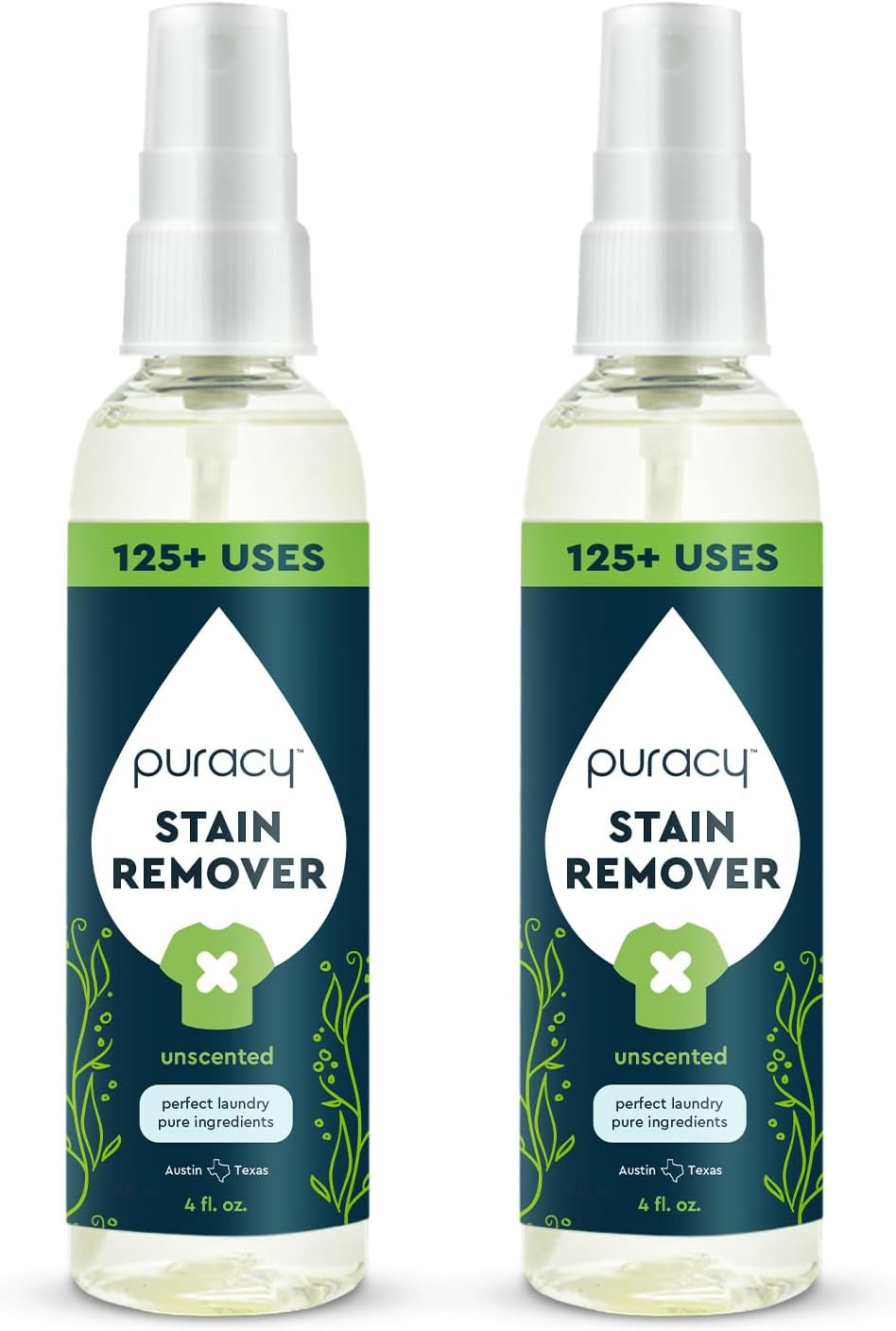 Puracy Stain Remover, Travel and Laundry Stain Cleaner for Clothes, Baby Essenti