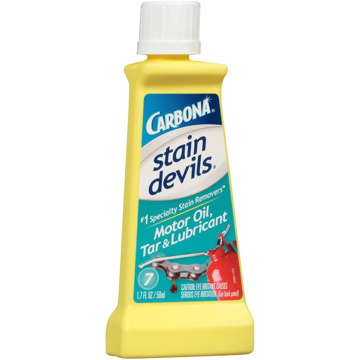 Stain Devils #7, Motor Oil, Tar & Lubricant, 1.7 Fluid Ounces
