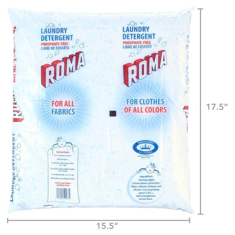 Heavy Duty Powder Laundry Detergent Eco Friendly Biodegradable Gentle Clean New