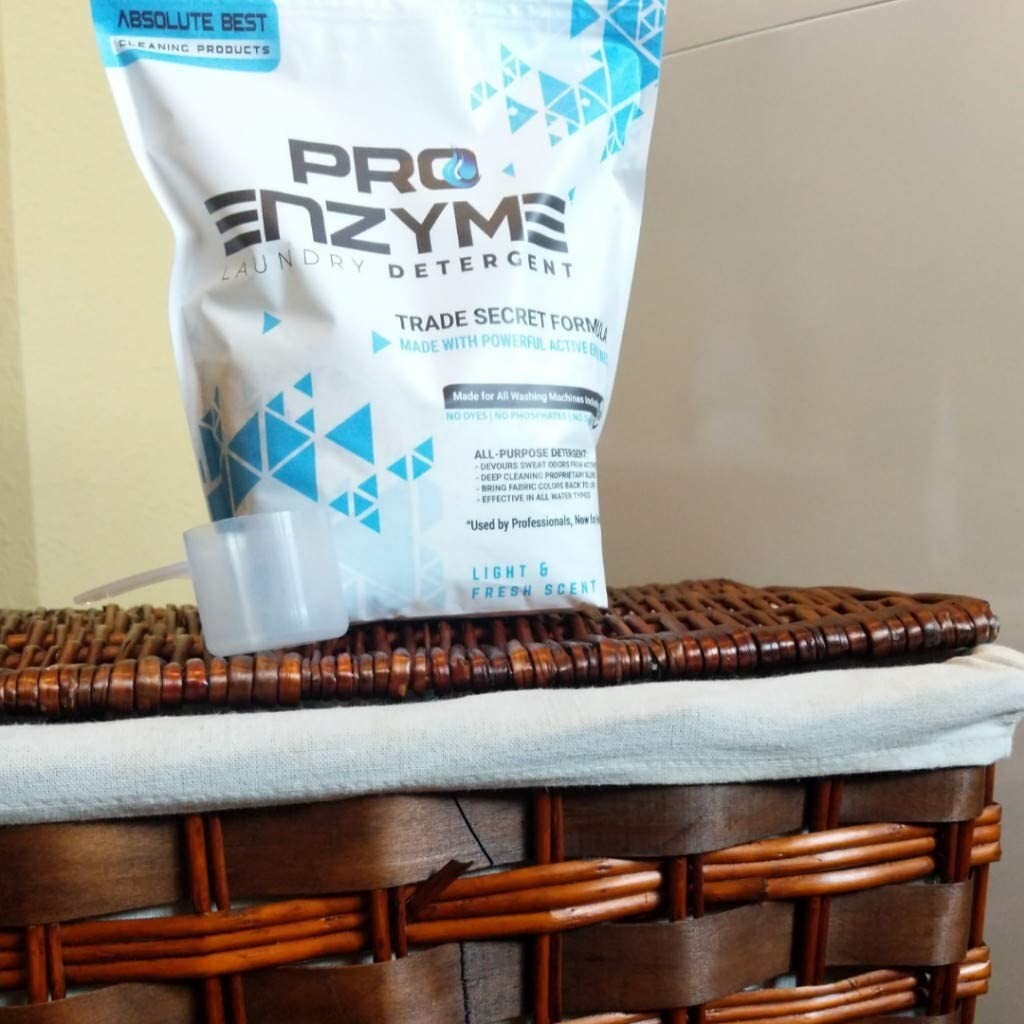 Pro-Enzyme Laundry Detergent Powder Proprietary Active Enzyme Destroy Odor 96 Ld
