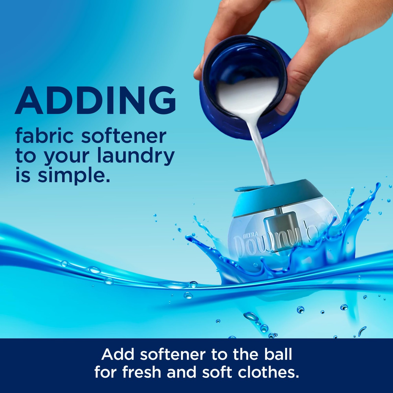 Downy Ball Automatic Dosing Dispenser Single Ball