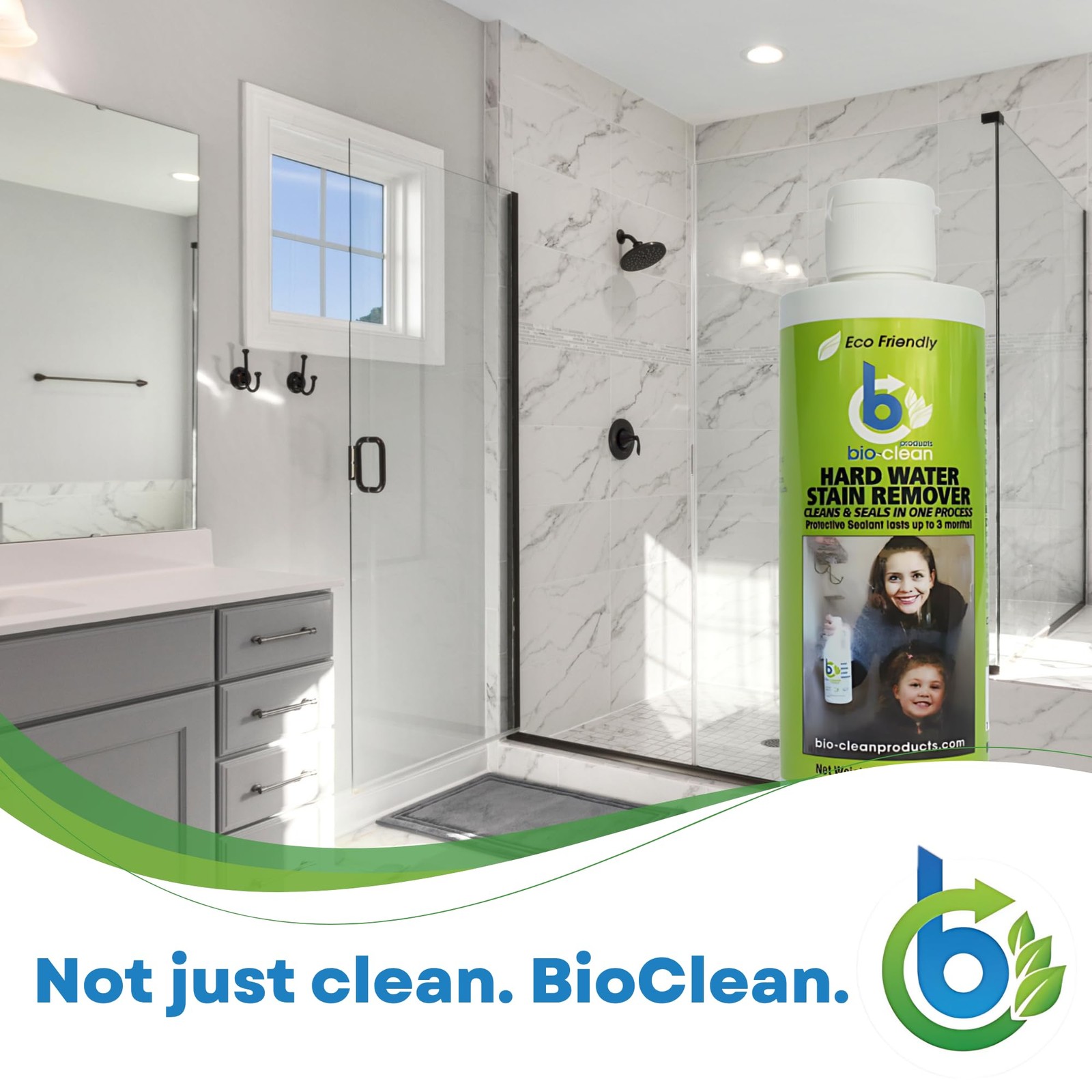 Bio-Clean Products Hard Water Stain Remover, 10 Ounce (Pack of 1), No Color