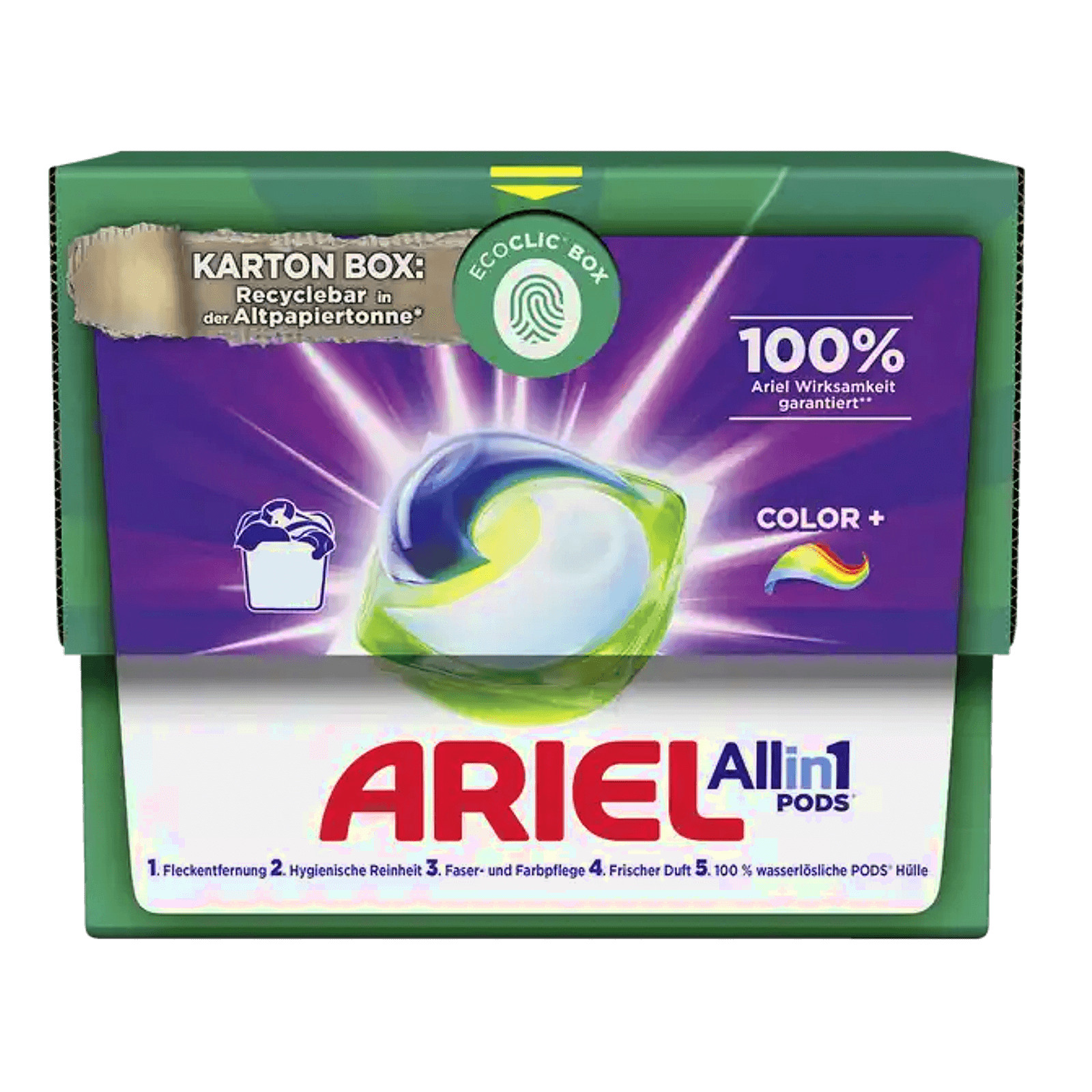 2x 15 Wl Ariel Compact Actilift Power Color Pods All IN 1 Laundry Universal