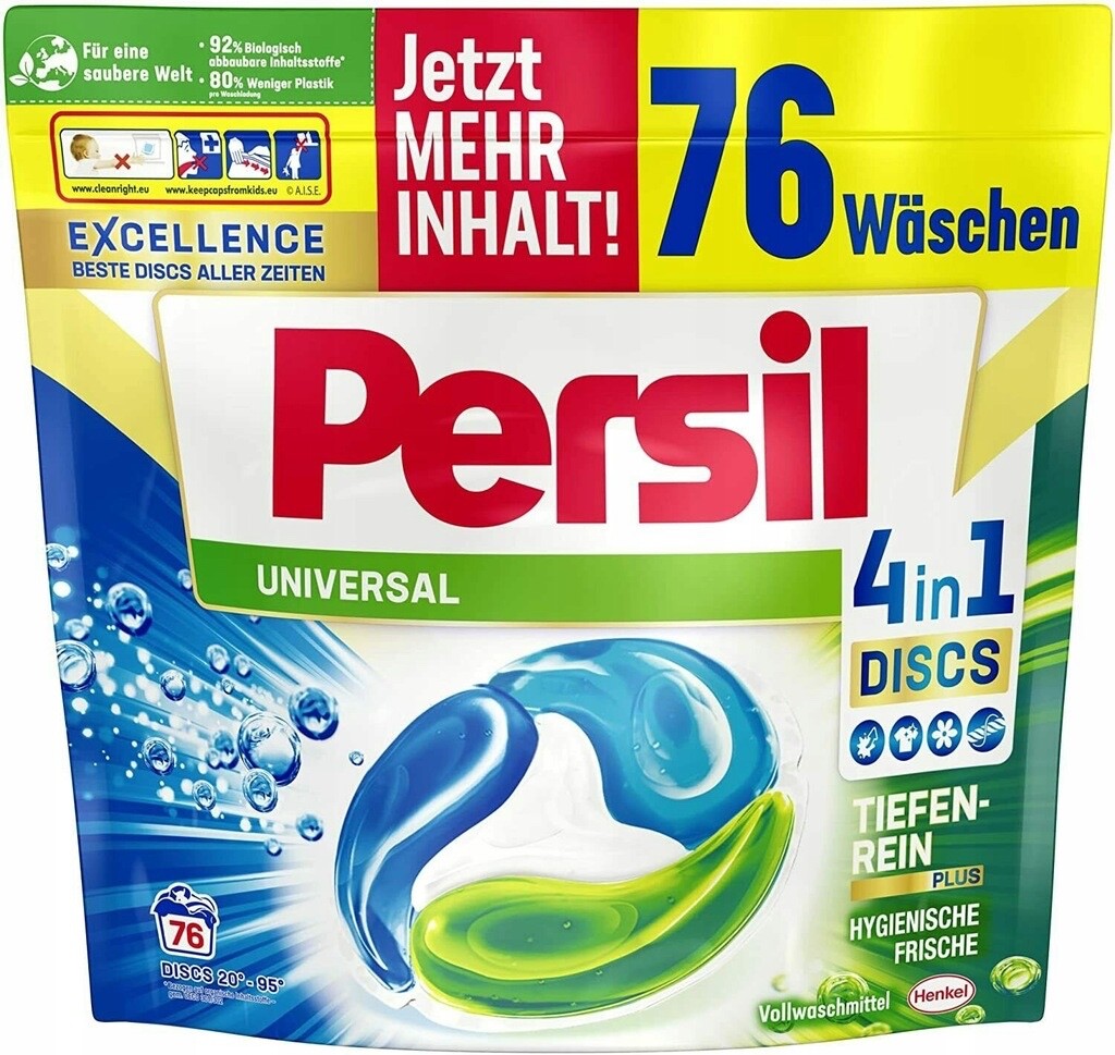 Henkel PERSIL LAVENDER Laundry Detergent caps -XXL Pack 76 pods- FREE SHIPPING