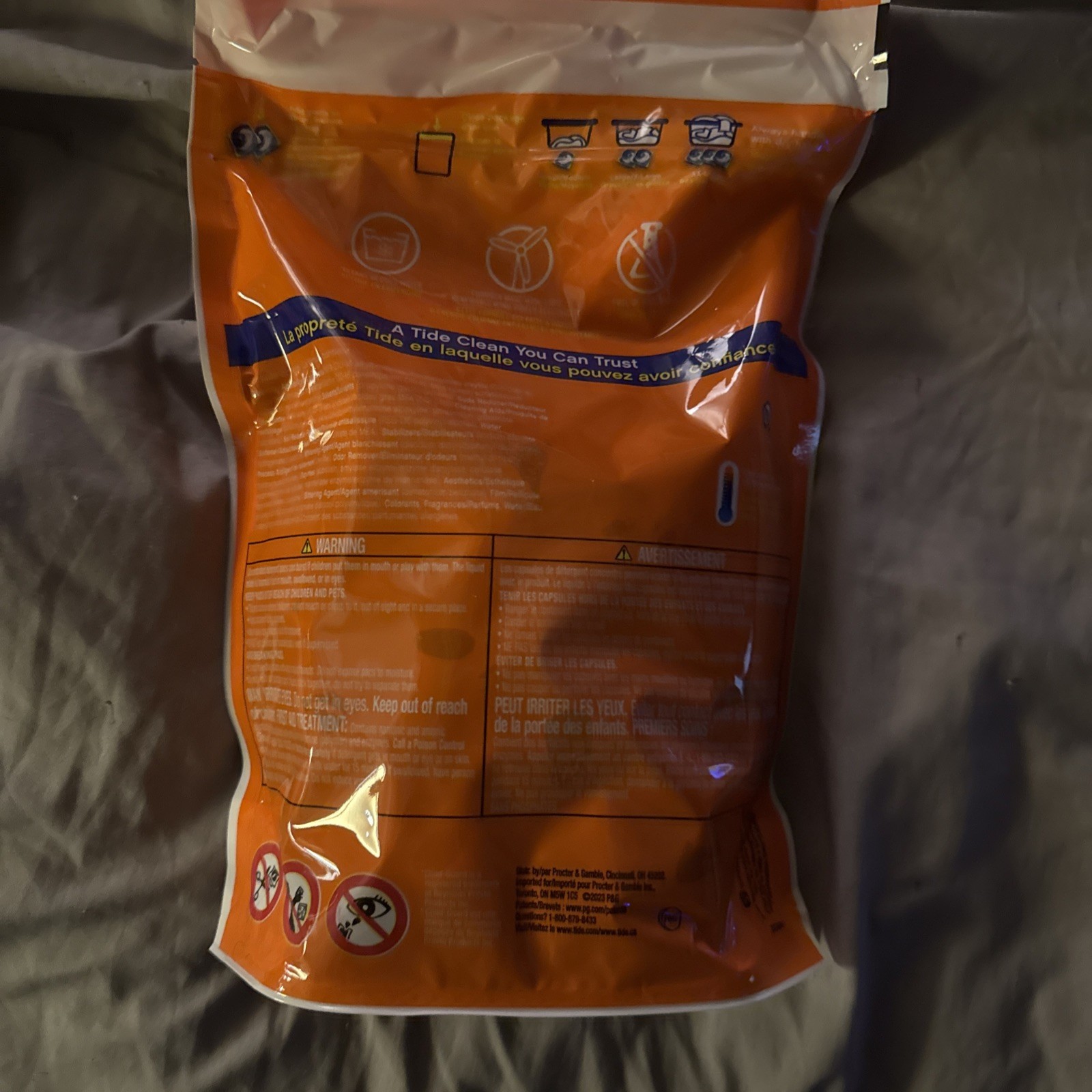 Tide Pods 3 in 1 Laundry Detergent Spring Meadow 39 Pacs (2 lbs)
