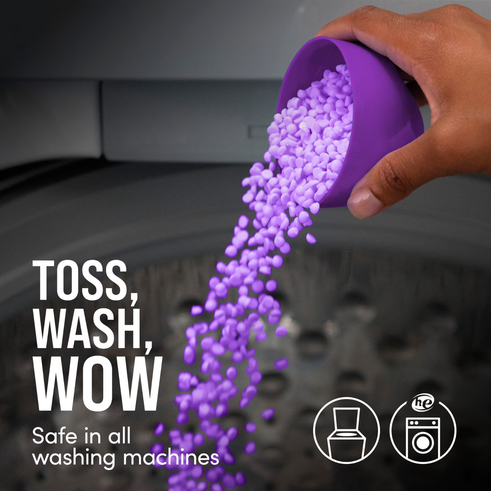 2 PACK, Downy Laundry Scent Beads, Unstopables In-Wash Scent Booster, 30.1 oz