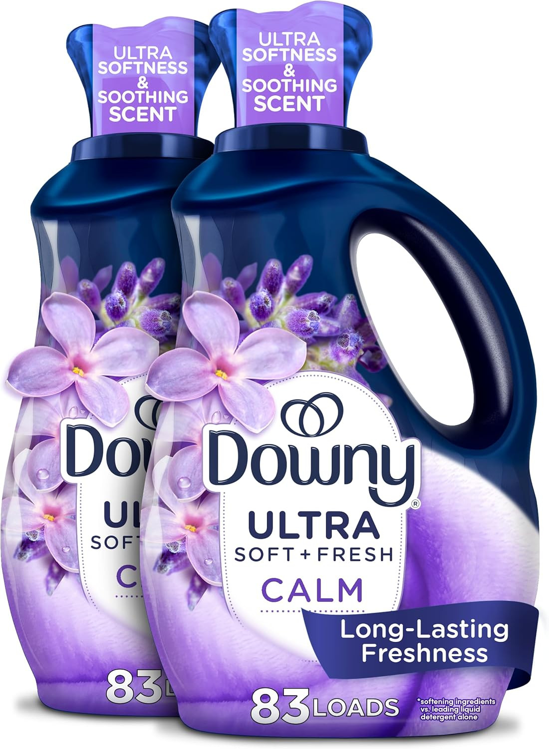 Downy Infusions CALM Liquid Fabric Softener, Soothing Lavender and Vanilla Bean,