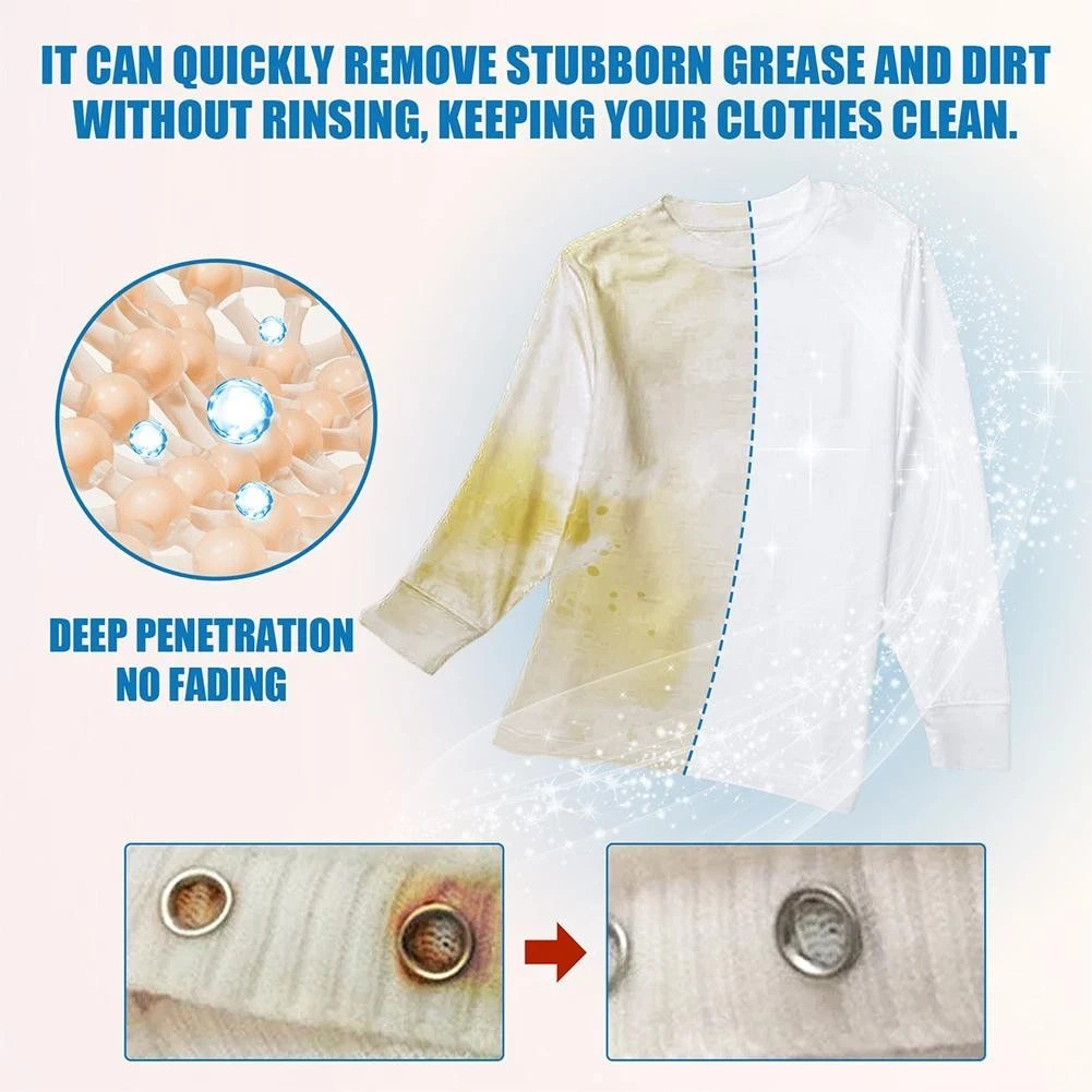 Clothing Emulsifier Stain Remover,Fly Clothing Emulsifier,Deep StainRemover