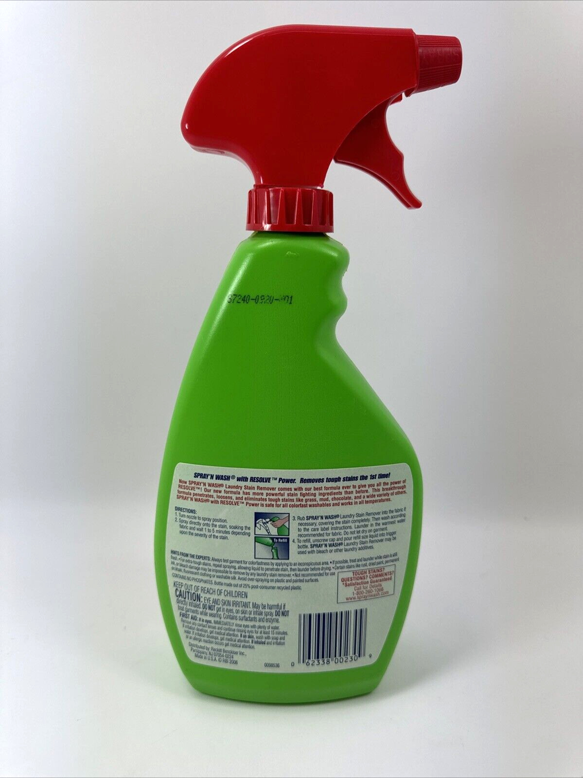 2006 SPRAY ‘N WASH WITH RESOLVE POWER 22 OZ NOS