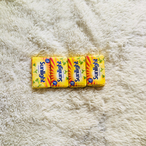 Sunlight Detergent Lemon Fresh Scented Cloth Washing Laundry Soap Bar NEW