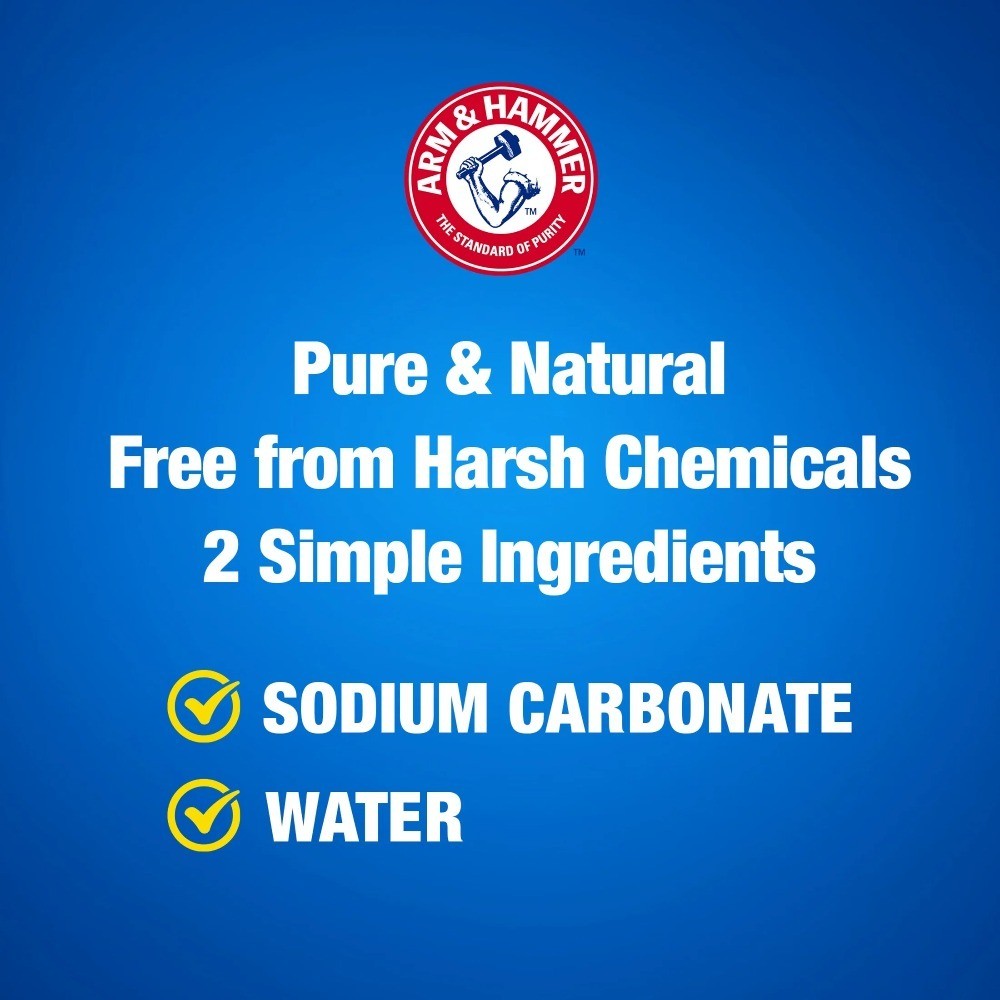 Super Washing Soda Powder Laundry Detergent Booster & Household Cleaner, 55 oz