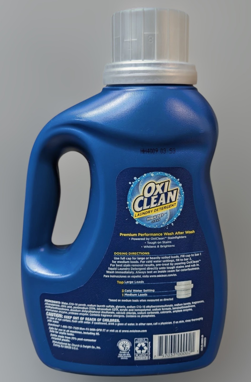 Oxi Clean Laundry Detergent High Def Clean Sparkling Fresh – 40 Loads – 60 Fl Oz